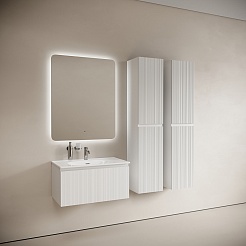 Sancos Мебель для ванной Code 80 белая – фотография-2