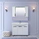 Misty Мебель для ванной Престиж 105 белый – картинка-26