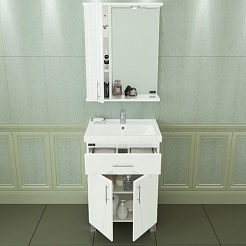 СанТа Мебель для ванной Дублин 60 L, ящик – фотография-2