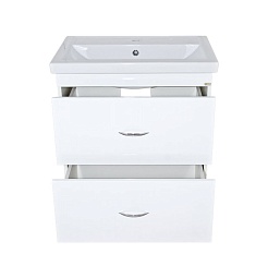 Misty Тумба с раковиной Фостер 60 напольная, 2 ящика – фотография-3