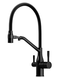 Sancos Смеситель для кухни Orta SC4008MB матовый черный – фотография-1