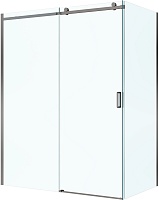 BelBagno Душевой уголок Soft Close-2 SOFT_CLOSE-2-AH-1-160/80-C-GM 160x80 профиль оружейная сталь стекло прозрачное