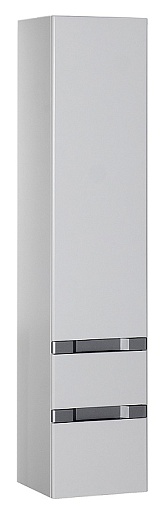 Aquanet Пенал для ванной "Виго" белый – фото-1