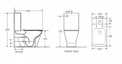 WeltWasser Унитаз ROTBACH 001 MT-BU – фотография-2