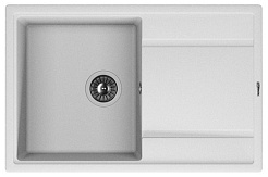 Florentina Мойка гранитная Липси 780 с крылом жасмин – фотография-1