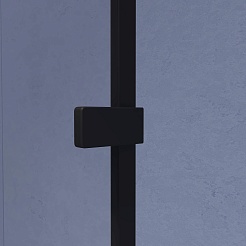 RGW Душевой уголок Stilvoll SV-040B 100x90 профиль черный стекло прозрачное – фотография-6