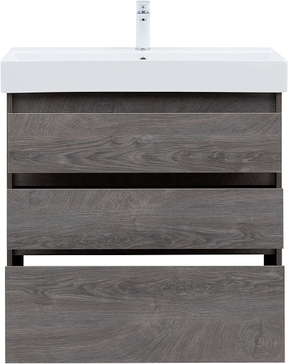 Aquanet Мебель для ванной Nova Lite 85 дуб рошелье – фотография-8