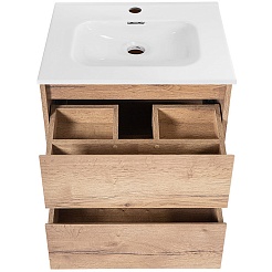 BelBagno Тумба с раковиной Kraft 50 подвесная Rovere tabacco – фотография-5