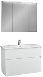 Owl 1975 Тумба с раковиной Malaren 100 2 ящика – фотография-3