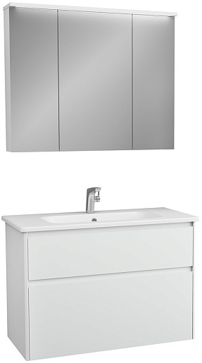 Owl 1975 Тумба с раковиной Malaren 100 2 ящика – картинка-3