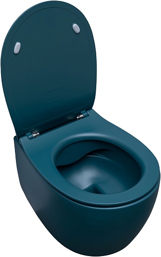 Allen Brau Чаша подвесного унитаза Fantasy 4.11004.PT петроль – картинка-7