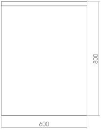 Mixline Зеркало Премьер Рубин 60 – фотография-2