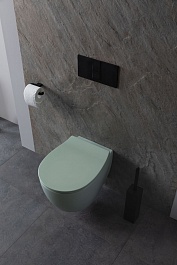 Allen Brau Унитаз подвесной Fantasy 4.11004.MT мятный с крышкой 4.11005.MT – фотография-9