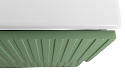 Cezares Тумба под раковину Duet-N 120 подвесная фисташковый софт – фотография-3