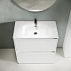 Sancos Тумба под раковину Libra Floor 80 белый глянец – фотография-8