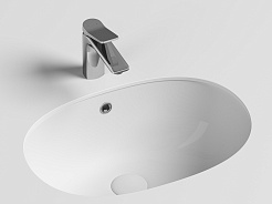 Ceramicanova Мебельная раковина Element 56 CN6044 белая – фотография-1