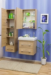 Sanflor Тумба с раковиной Ларго 2 70 вяз швейцарский, Q 70 – фотография-3