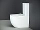 Ceramicanova Унитаз напольный пристенный с бачком Mia Rimless CN1801 белый – фотография-10