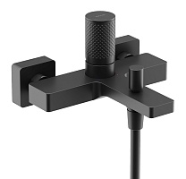 BelBagno Смеситель для ванны и душа Nexus чёрный матовый SC9014MB