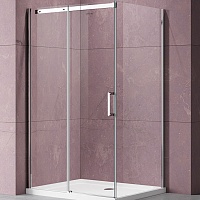 Vincea Душевой уголок Dice 140x80 VSR-4D8014CL профиль хром стекло прозрачное