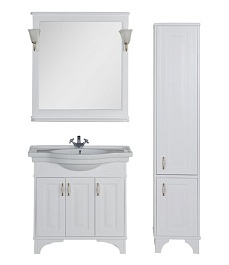 Aquanet Мебель для ванной Валенса 90 белая (180241) – фотография-3