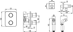 Lemark Смеситель Yeti LM7820C для биде – фотография-3