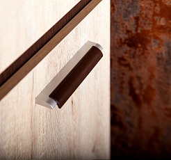 Бриклаер Тумба с раковиной Техас 100 дуб кантри/венге – фотография-8