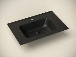 Ceramicanova Мебельная раковина Element 71 CN7007MB чёрный матовый – фотография-2