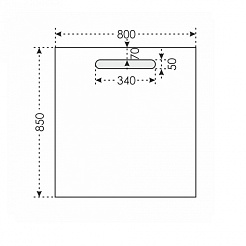 СанТа Мебель для ванной Нептун 80 – фотография-8