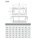 Relisan Акриловая ванна Lada 140x70 – картинка-11