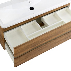 BelBagno Тумба под раковину Albano 120 подвесная Rovere Rustico – фотография-6