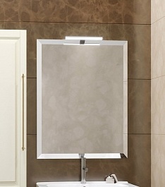  Зеркало для ванной Сити 80 слоновая кость – фотография-1