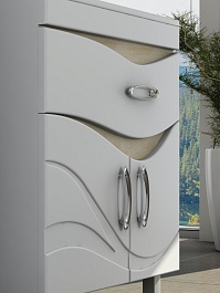 Vigo Тумба с раковиной Mirella 70 белая – фотография-2