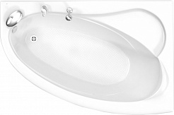 BellSan Акриловая ванна Глория 169x109 L с гидромассажем – фотография-1