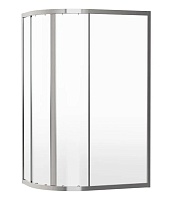 BelBagno Душевой уголок Due 100/80 DUE-RH-2-100/80-C-Cr стекло прозрачное