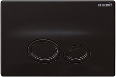 Creavit Кнопка смыва Drop GP2002.02 черный глянец