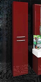  Пенал для ванной "Solo" красный – фотография-1