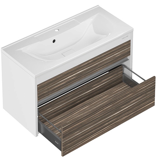  Мебель для ванной комнаты Белль 100 – картинка-5