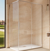 Vincea Душевой уголок Ultima 130x100 VSR-7UL1013CL профиль хром стекло прозрачное