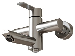 Mixline Смеситель для ванны и раковины 35k MLSS32-01 "Stainless" – фотография-2