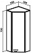 Runo Шкаф навесной Кредо 30 угловой – фотография-4
