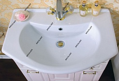 Бриклаер Мебель для ванной Анна 75 белая – фотография-5
