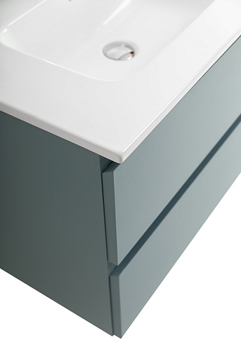 BelBagno Тумба под раковину Kraft 70 подвесная Голубой Матовый – картинка-3
