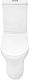 Azario Унитаз-компакт Tesoro AZ-8501 безободковый с бачком с сиденьем микролифт белый – картинка-18