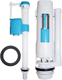 Azario Унитаз-компакт Dante AZ-93589 безободковый с бачком с сиденьем микролифт белый – фотография-15