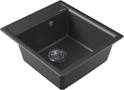Florentina Мойка кухонная Консул 450 черная – фотография-2