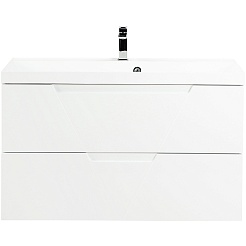 BelBagno Тумба под раковину Vittoria 100 подвесная Bianco Opaco – фотография-1