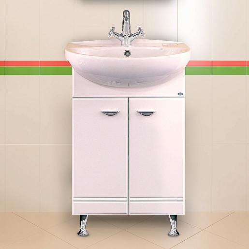 Misty Тумба с раковиной Антик 55 прямая – картинка-3