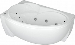 Aquatek Акриловая ванна Бетта 170 L с гидромассажем + массаж спины – фотография-3