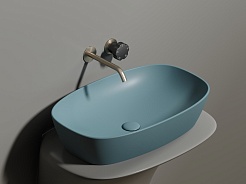 Ceramicanova Мебельная раковина Element 60 CN6049MLG зелёный матовый – фотография-5